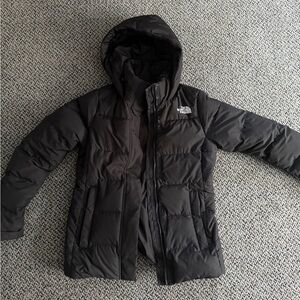 The North Face Black Hooded Down Coat